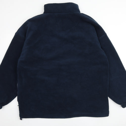 Grizzly Mens Blue Jacket Size 2XS Zip
