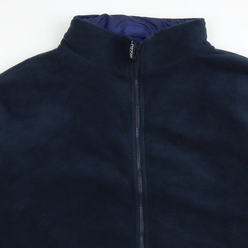 Grizzly Mens Blue Jacket Size 2XS Zip