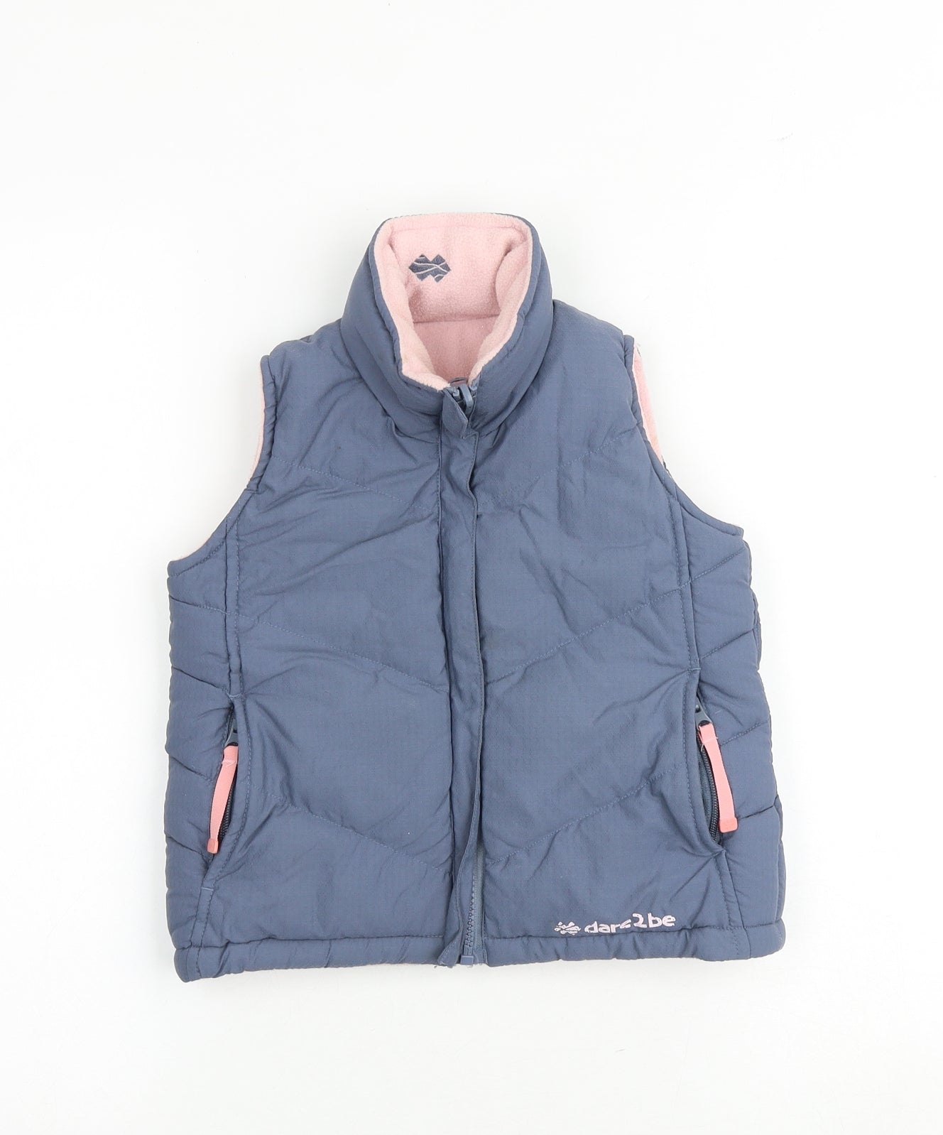 Dare 2B Girls Grey Gilet Jacket Size 3-4 Years Zip