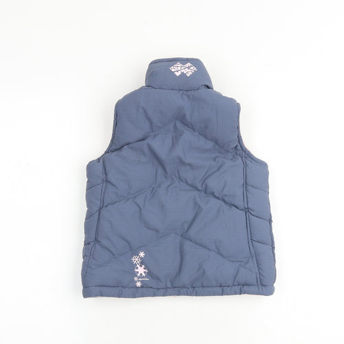 Dare 2B Girls Grey Gilet Jacket Size 3-4 Years Zip
