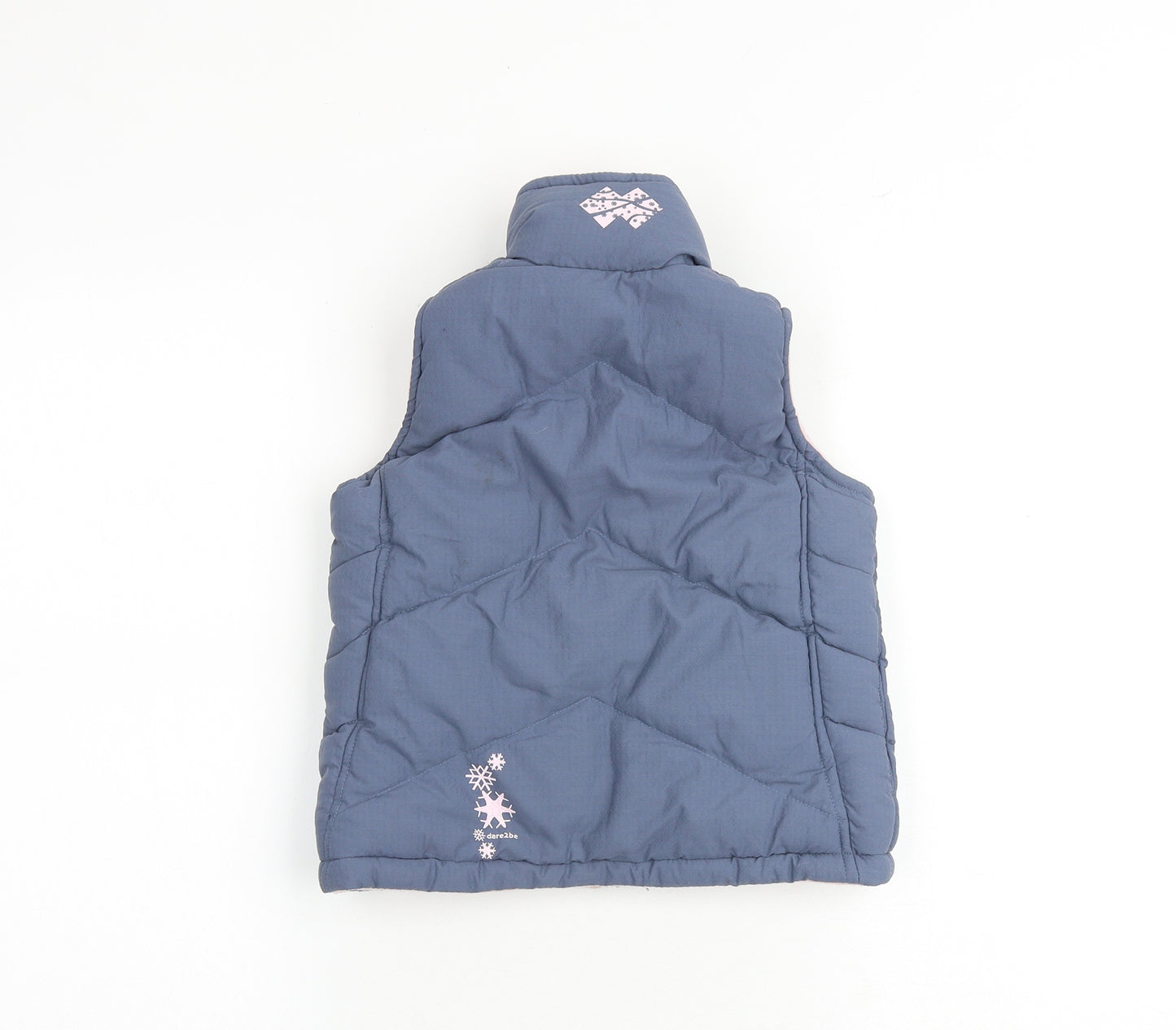 Dare 2B Girls Grey Gilet Jacket Size 3-4 Years Zip