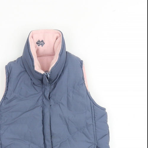 Dare 2B Girls Grey Gilet Jacket Size 3-4 Years Zip