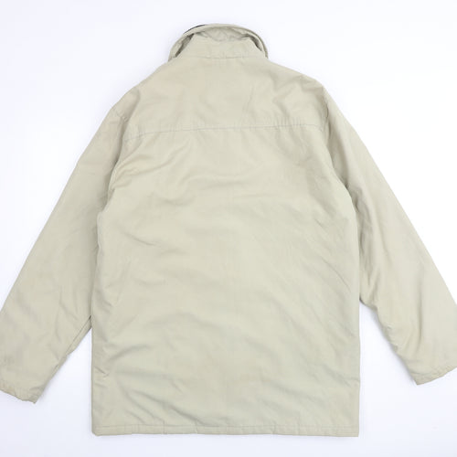Hutson Harbour Mens Beige Jacket Size M Zip