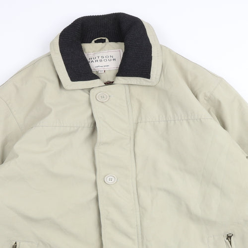 Hutson Harbour Mens Beige Jacket Size M Zip