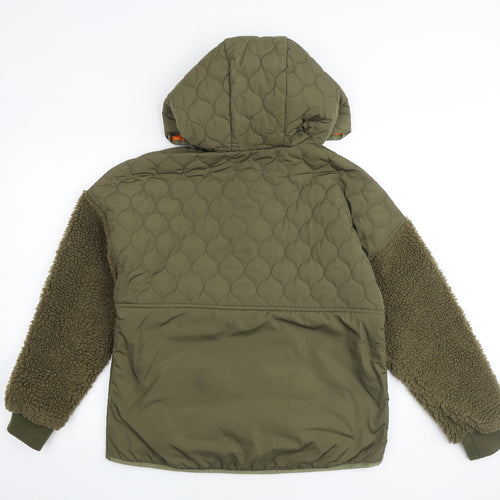 Zara Mens Green Anorak Jacket Size S