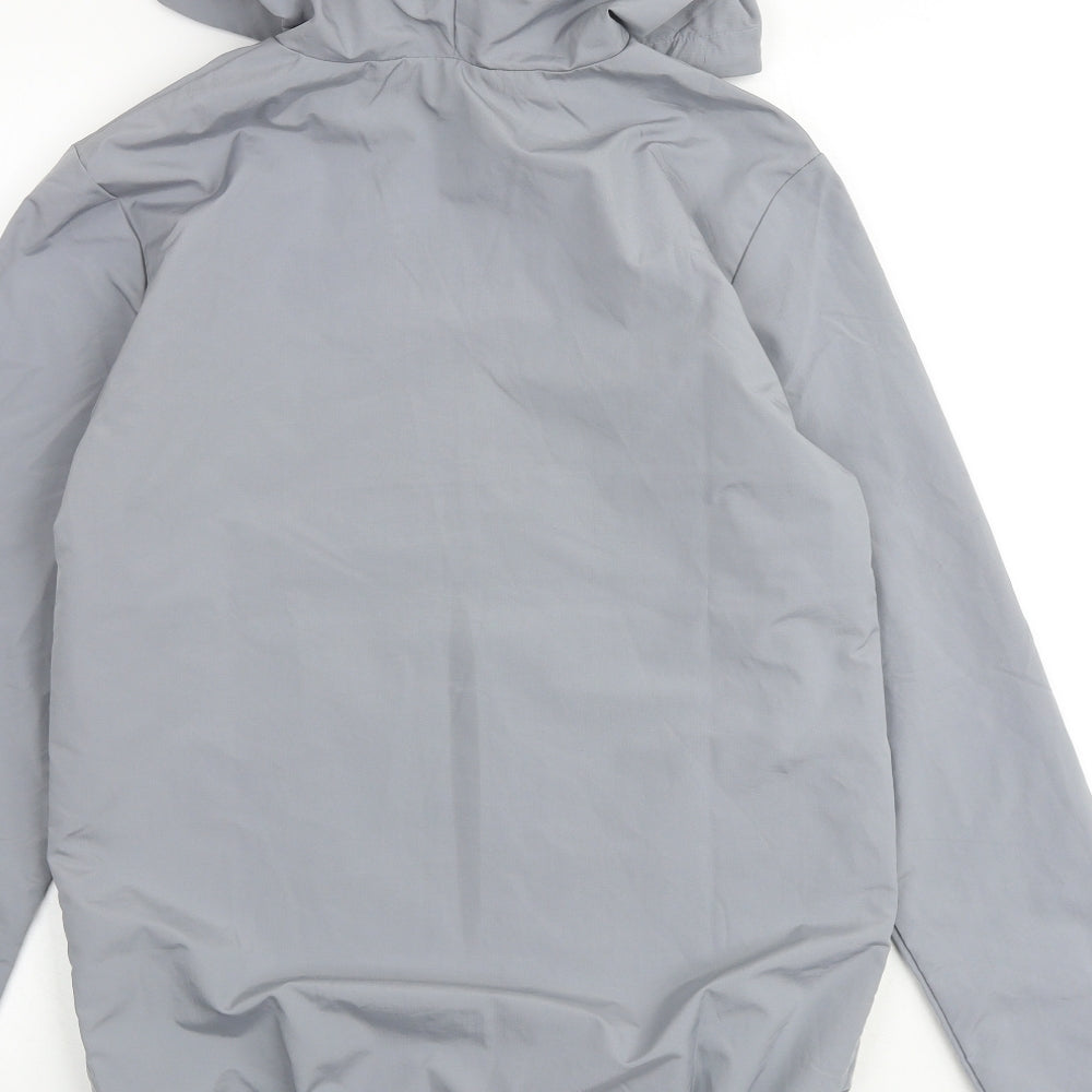 BOOHOO MAN Mens Grey Jacket Size XS Zip