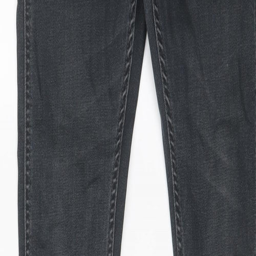 Topman Mens Blue Cotton Skinny Jeans Size 30 in L32 in Regular Button