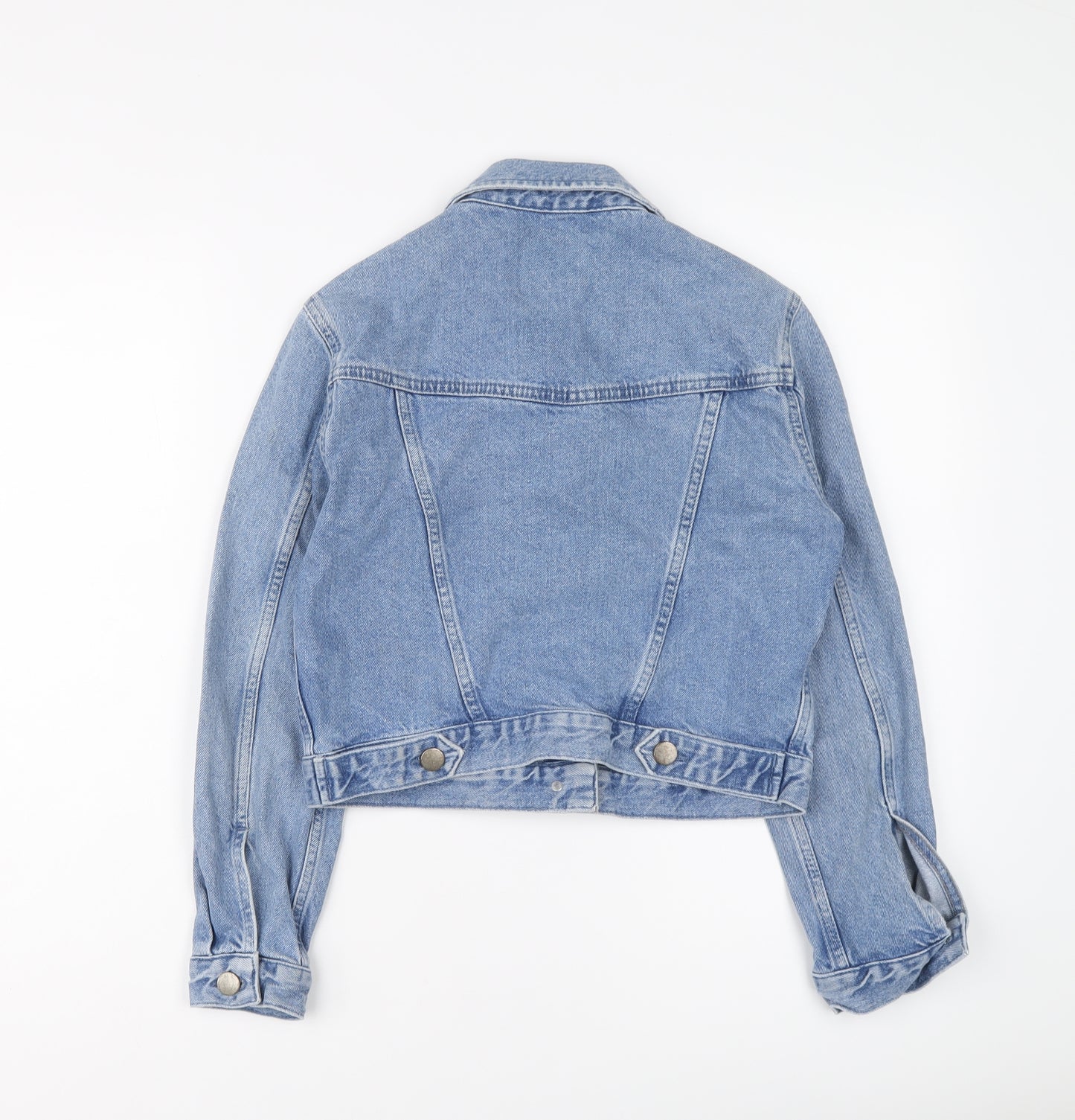 ASOS Womens Blue Jacket Size 8 Button
