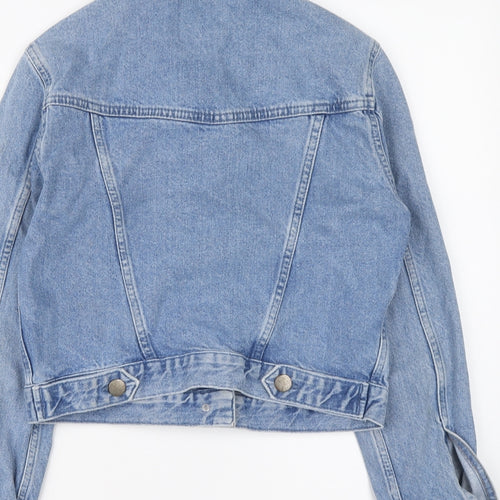 ASOS Womens Blue Jacket Size 8 Button