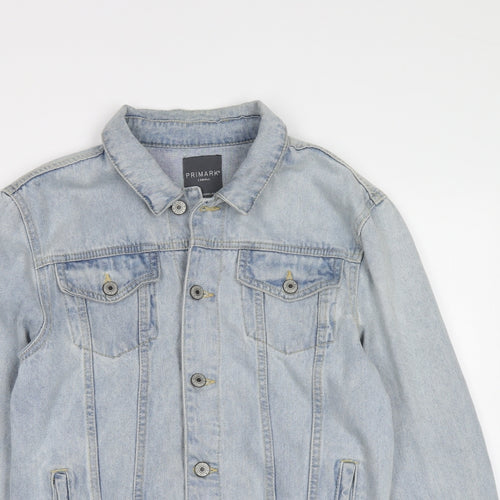 Primark Mens Blue Jacket Size XS Button