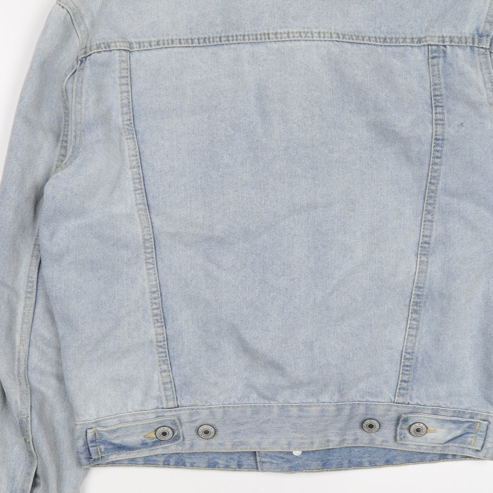 Primark Mens Blue Jacket Size XS Button