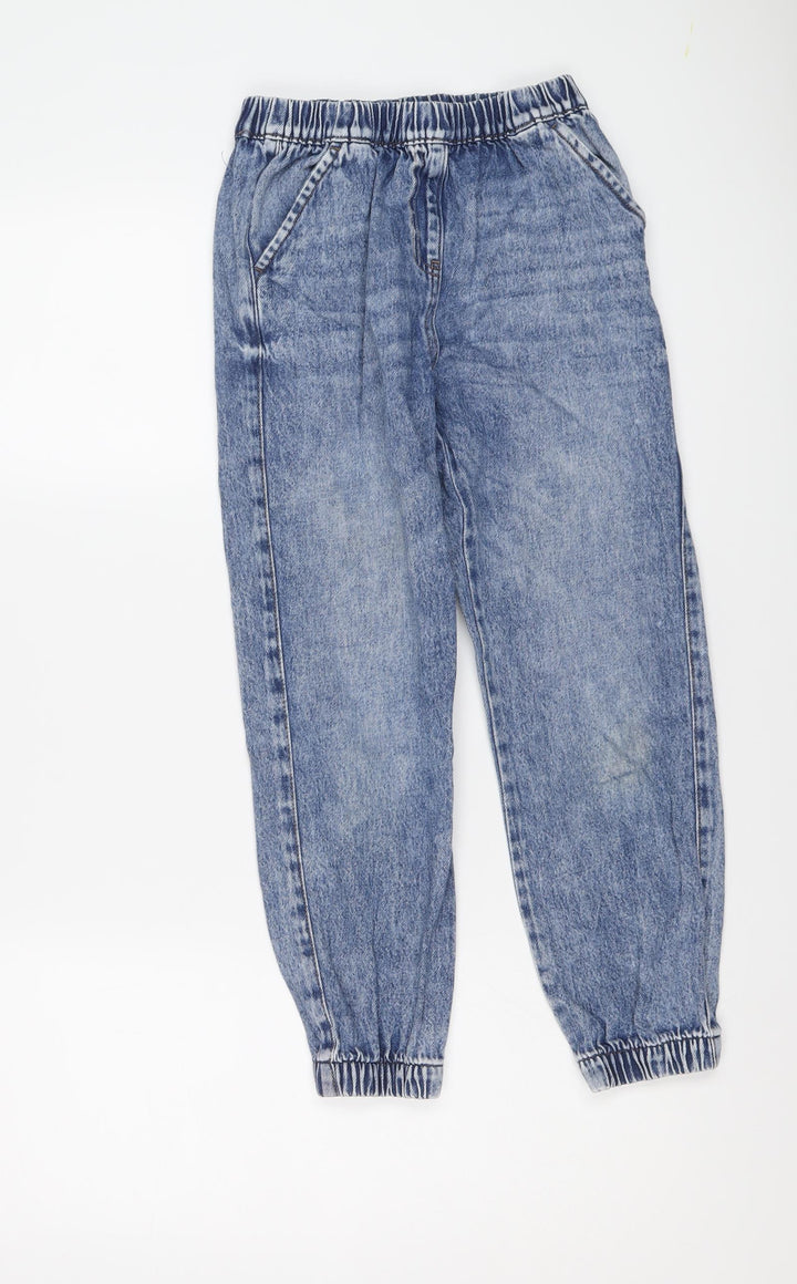 NEXT Boys Blue Cork Tapered Jeans Size 9 Months Regular Pullover