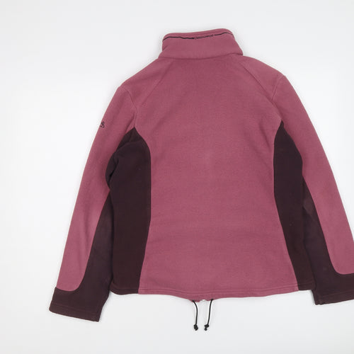 Craghoppers Womens Purple Jacket Size 16 Zip