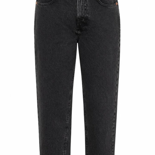 Zara Womens Grey Cotton Boyfriend Jeans Size 8 L26 in Regular Button