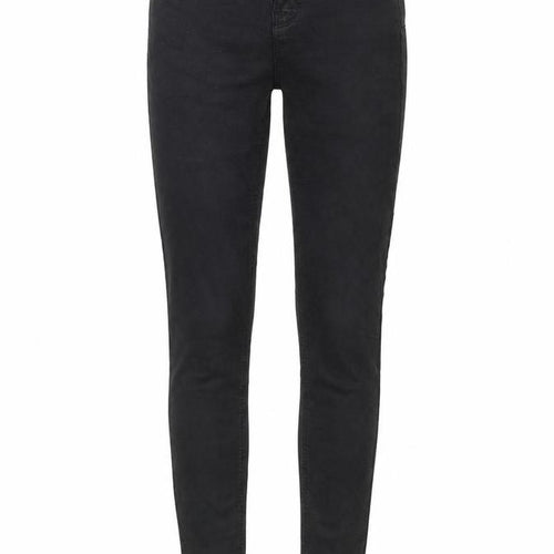 Pull&Bear Womens Black Cotton Skinny Jeans Size 24 in Regular Zip