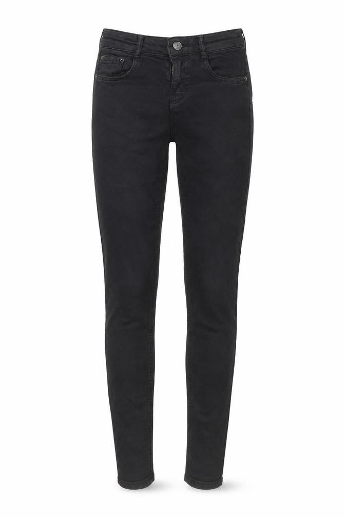 Pull&Bear Womens Black Cotton Skinny Jeans Size 24 in Regular Zip