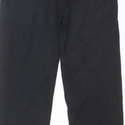 Pull&Bear Womens Black Cotton Skinny Jeans Size 24 in Regular Zip