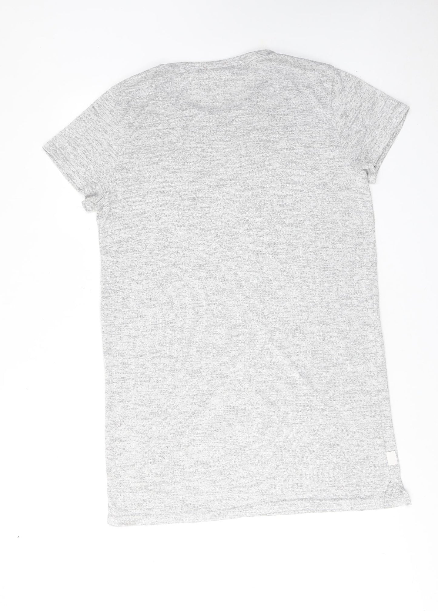 Disney Womens Grey Solid Polyester Top Dress Size 12 - Mickey Minnie Mouse