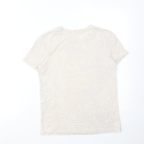 Star Wars Womens Grey Viscose Basic T-Shirt Size S Round Neck - Rebel Love