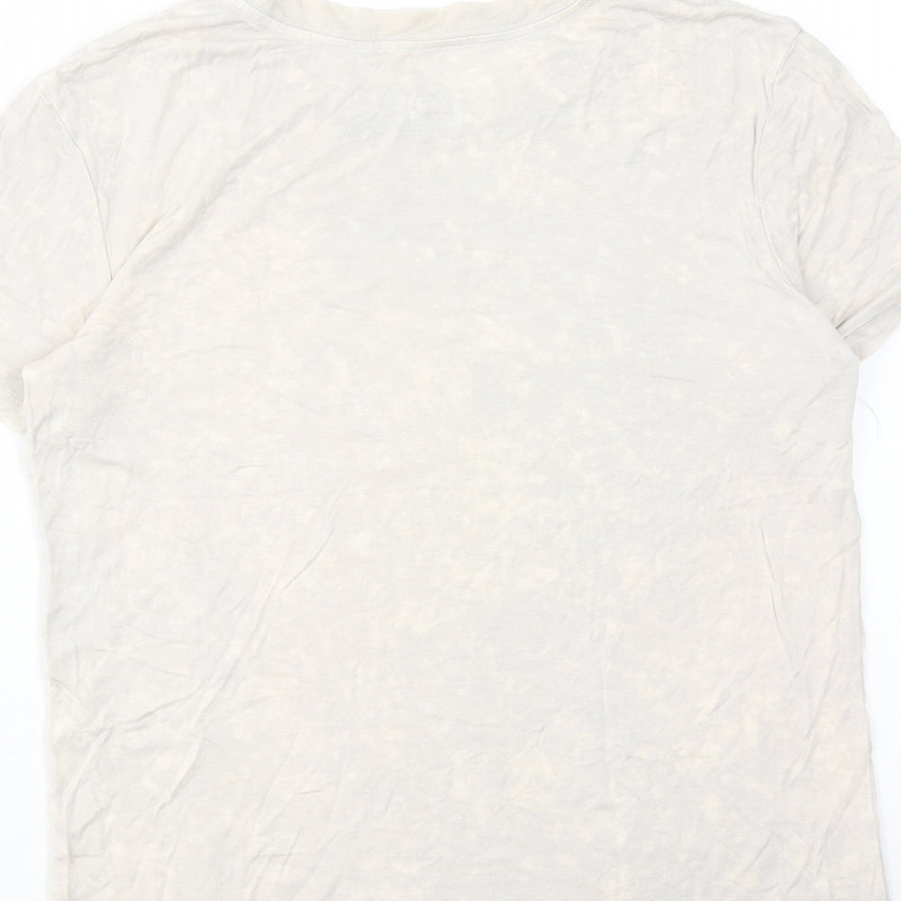 Star Wars Womens Grey Viscose Basic T-Shirt Size S Round Neck - Rebel Love