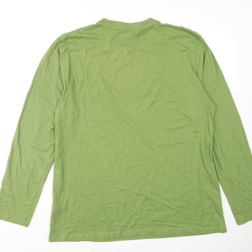 Call of Duty Mens Green Cotton T-Shirt Size XL Round Neck - Warzone