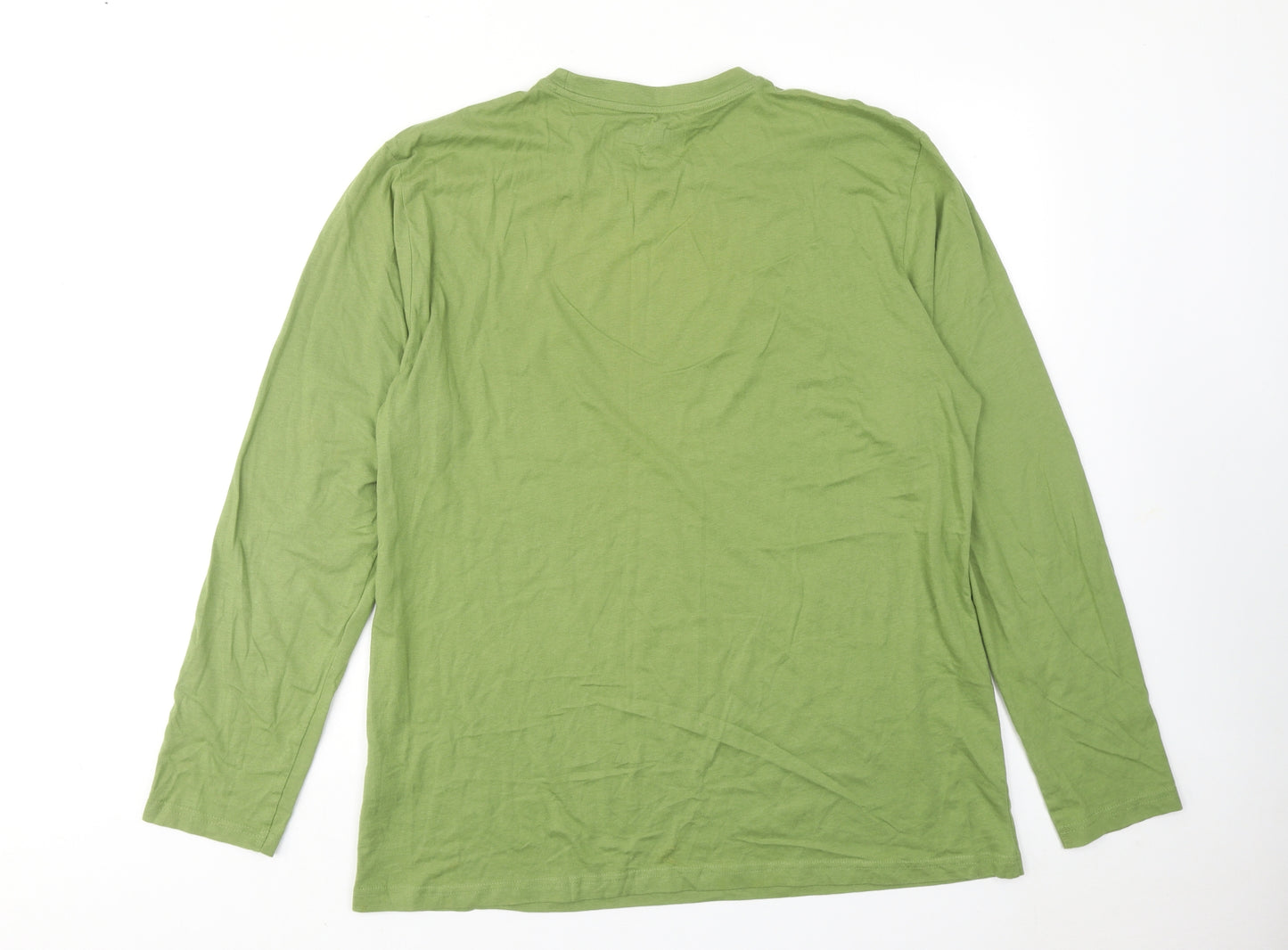 Call of Duty Mens Green Cotton T-Shirt Size XL Round Neck - Warzone