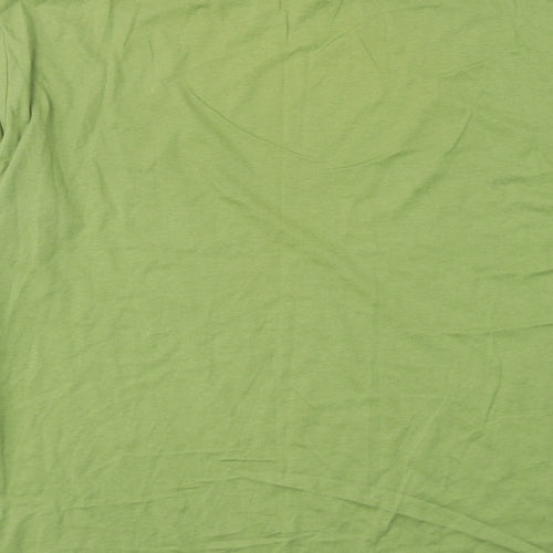Call of Duty Mens Green Cotton T-Shirt Size XL Round Neck - Warzone