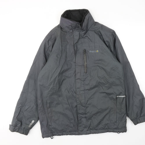 Regatta Mens Green Windbreaker Jacket Size M Zip