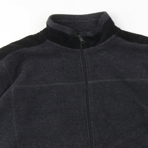 Marks and Spencer Mens Grey Jacket Size L Zip