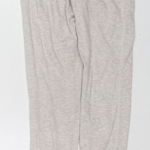 River Island Womens Beige Polyester Jogger Leggings Size 8