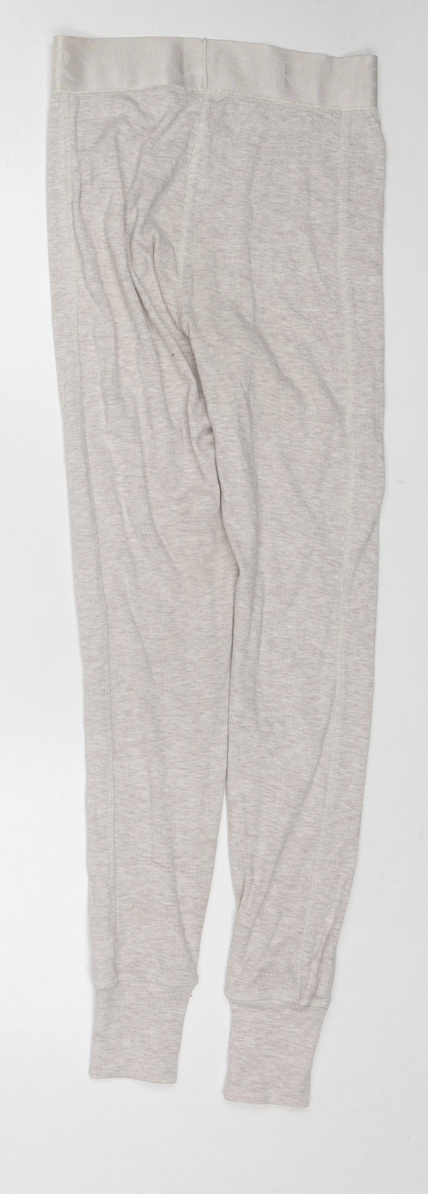 River Island Womens Beige Polyester Jogger Leggings Size 8