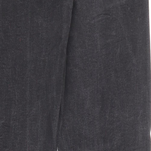 Denim & Co. Womens Black Cotton Skinny Jeans Size 10 Regular Zip