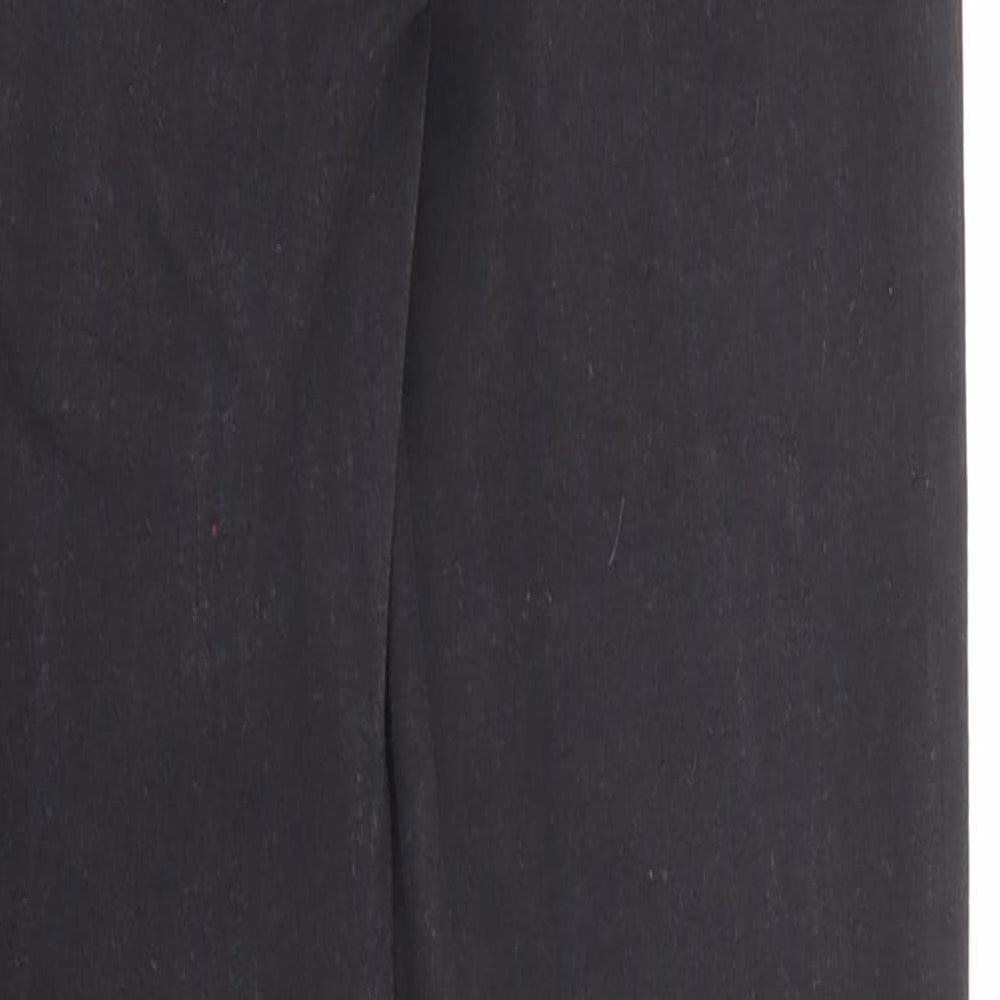 Denim & Co. Womens Black Cotton Skinny Jeans Size 8 Regular Zip - Waist 22 inches