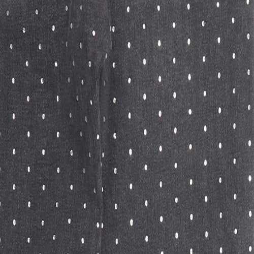 Topshop Womens Black Cotton Skinny Jeans Size 25 in L30 in Regular Zip
