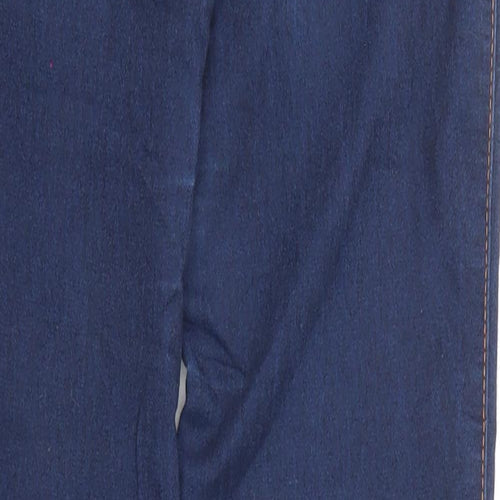 Denim & Co. Womens Blue Cotton Jegging Jeans Size 4 Regular