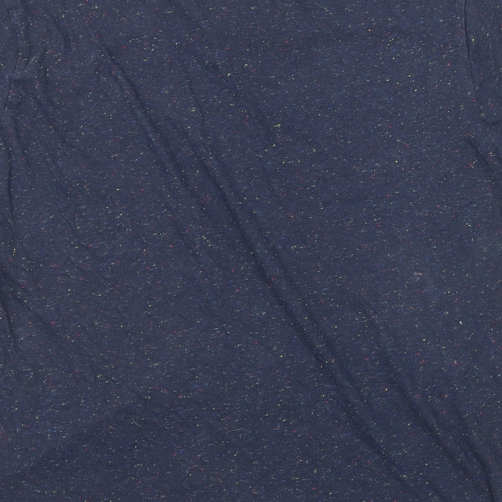 Goodsouls Mens Blue Cotton Polo Size XL Collared Button