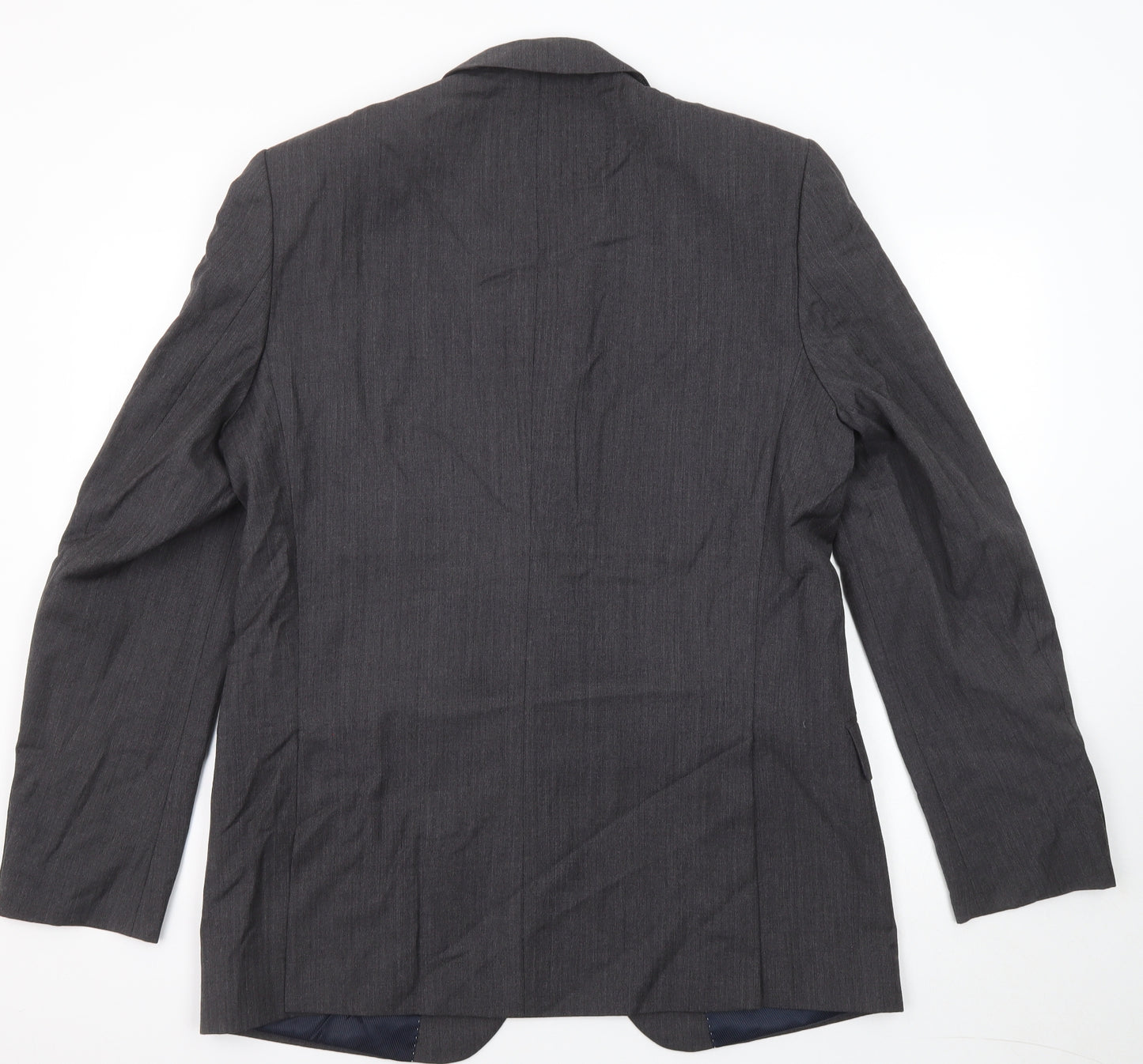 Marks and Spencer Mens Grey Wool Jacket Suit Jacket Size 42 Regular