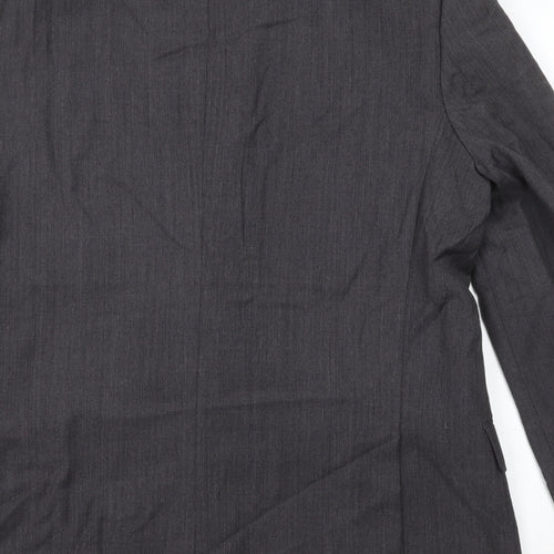 Marks and Spencer Mens Grey Wool Jacket Suit Jacket Size 42 Regular