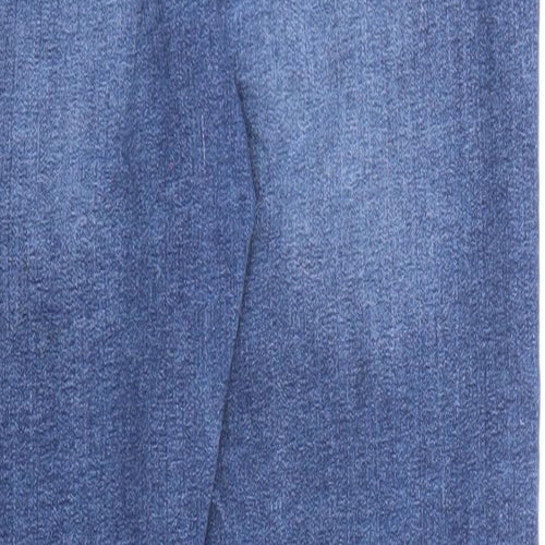 Re-Stitch Womens Blue Cotton Skinny Jeans Size 25 in Regular Zip