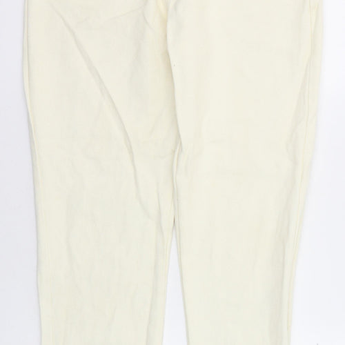 Daisy Street Womens Yellow Cotton Skinny Jeans Size 6 Regular Zip