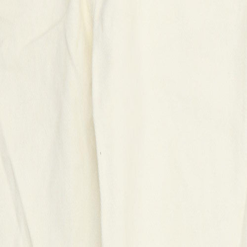 Daisy Street Womens Yellow Cotton Skinny Jeans Size 6 Regular Zip