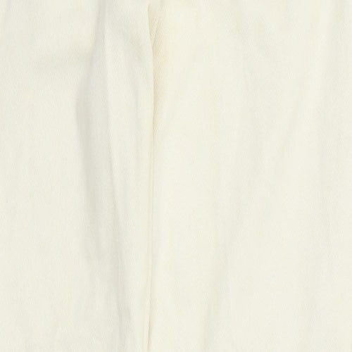 Daisy Street Womens Yellow Cotton Skinny Jeans Size 6 Regular Zip