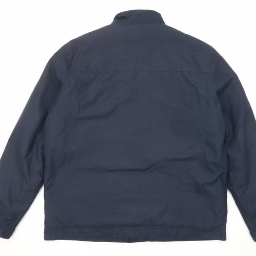 James Pringle Mens Blue Jacket Size L Zip