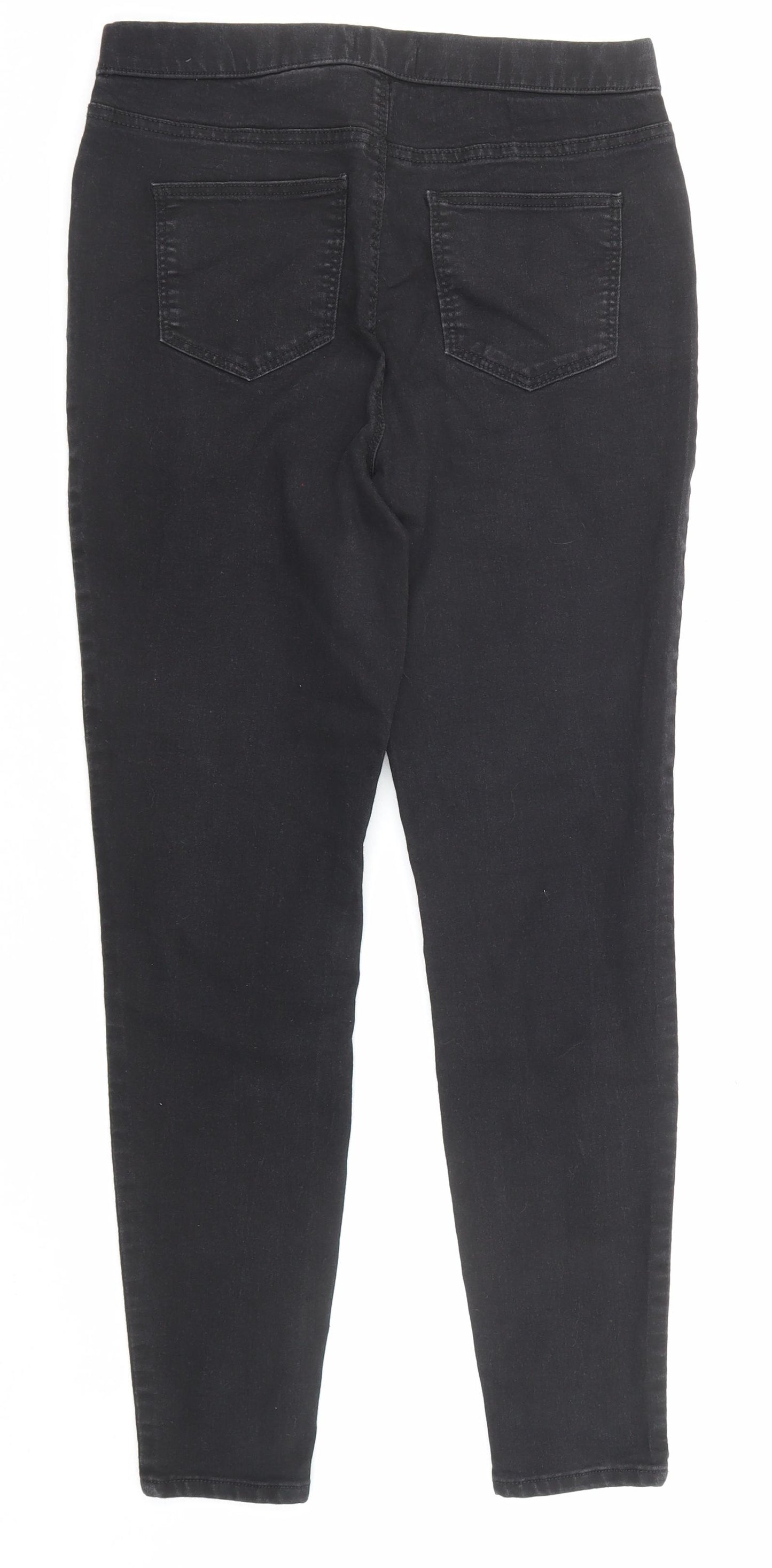 /Denim Womens Black Cotton Skinny Jeans Size 10 Regular