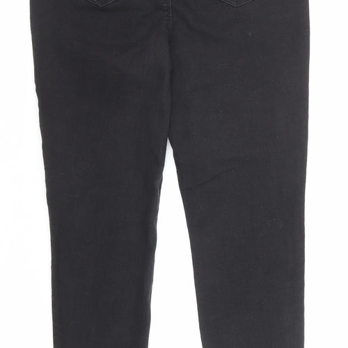 /Denim Womens Black Cotton Jegging Jeans Size 10 Regular