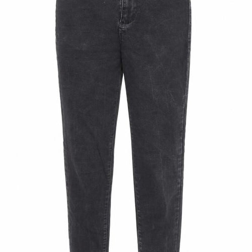 Denim & Co. Womens Black Cotton Skinny Jeans Size 8 Regular Zip