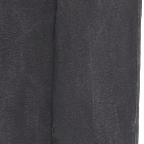 Denim & Co. Womens Black Cotton Skinny Jeans Size 8 Regular Zip