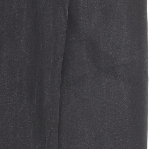 Denim & Co. Womens Black Cotton Skinny Jeans Size 8 Regular Zip