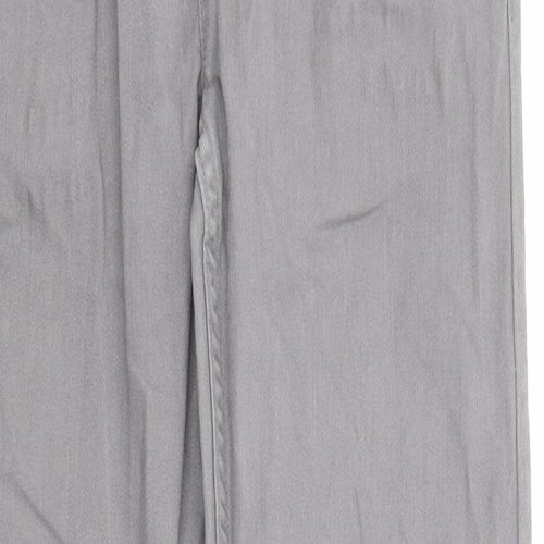 Denim & Co. Mens Grey Cotton Skinny Jeans Size 30 in L30 in Regular Zip