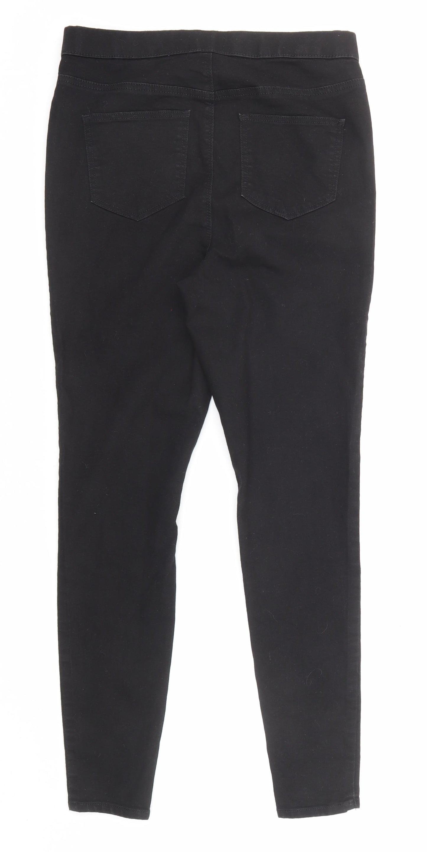 /Denim Womens Black Cotton Jegging Jeans Size 10 Regular